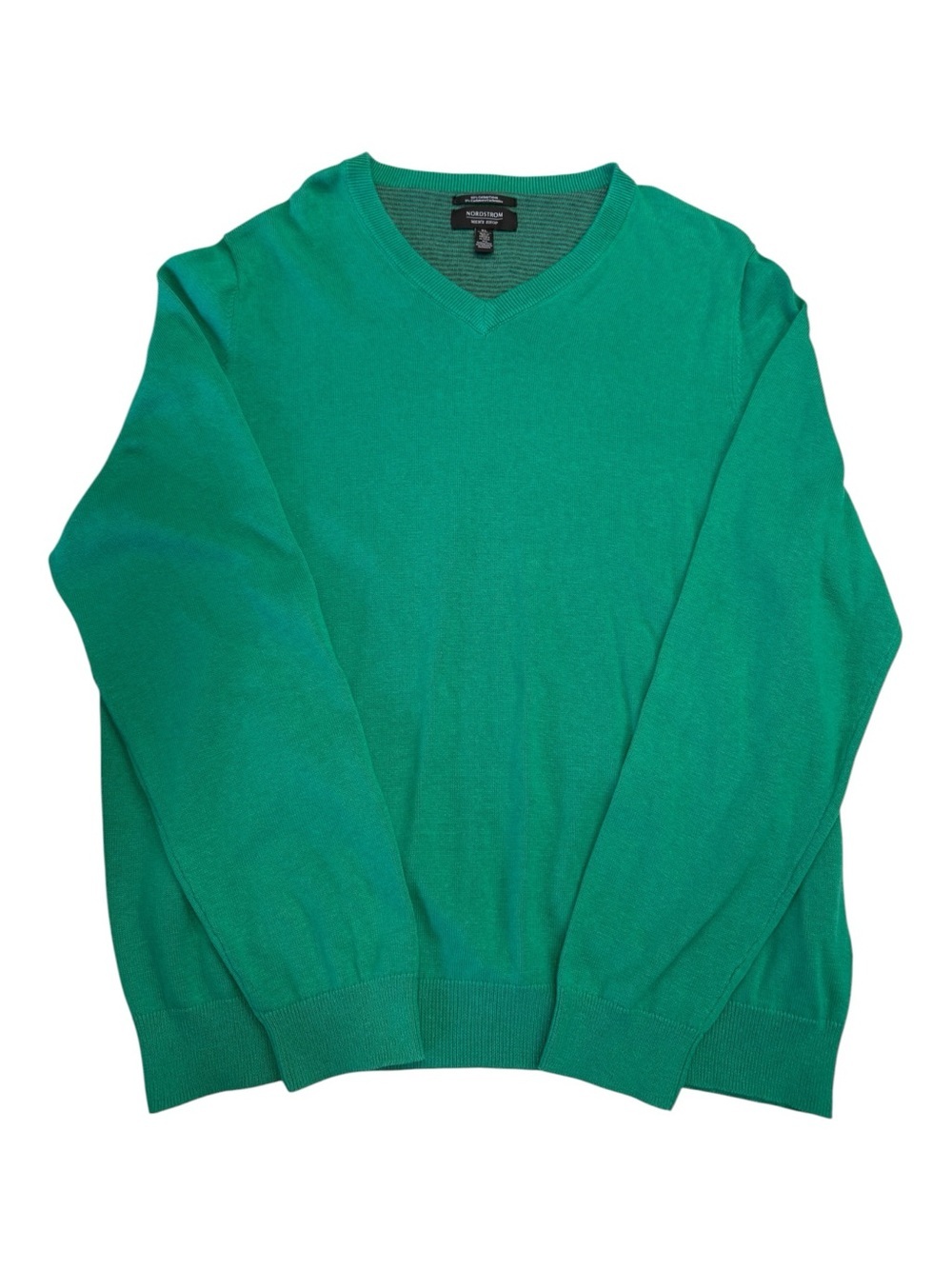Nordstrom Cashmere Blend V Neck Sweater Size XL